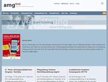 Tablet Screenshot of amg-tirol.at